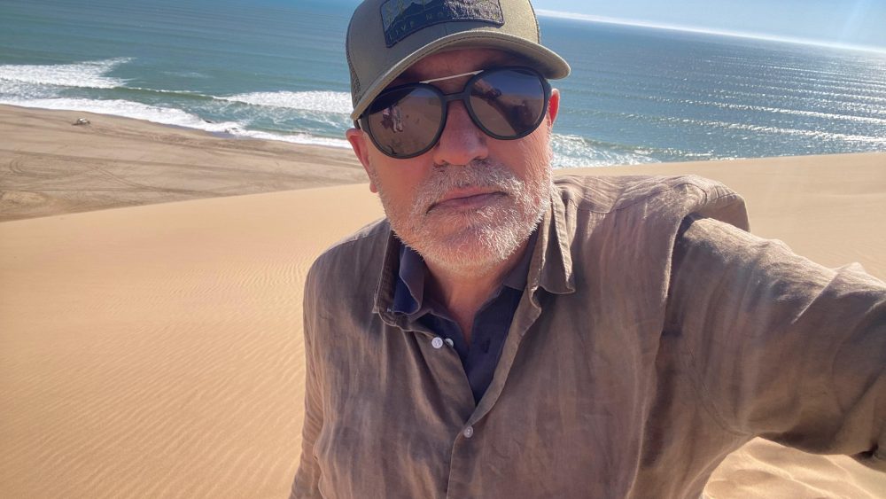 Jordi Serrallonga, en su último viaje en Namibia.